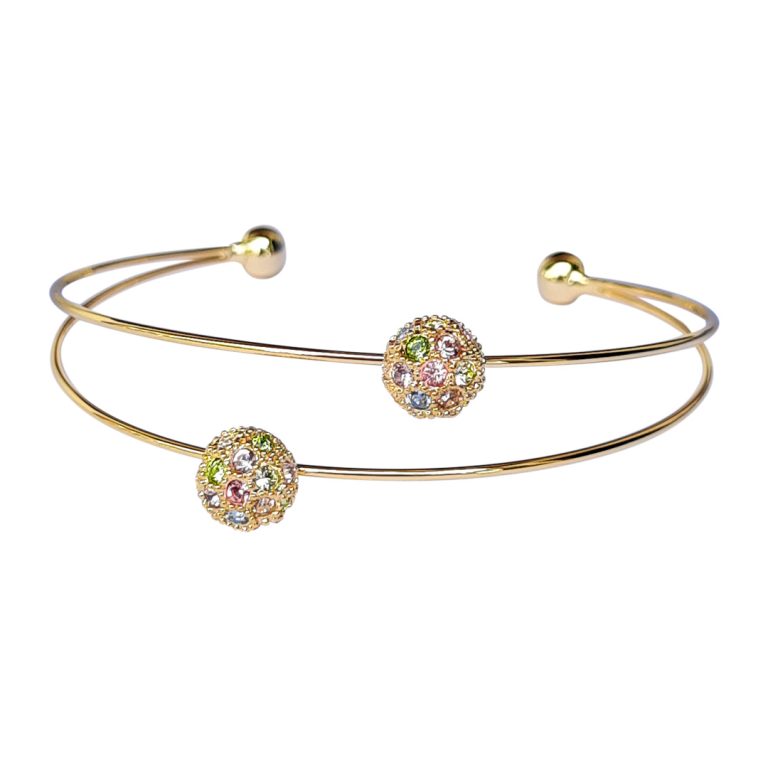 Half Open Ball Bangle