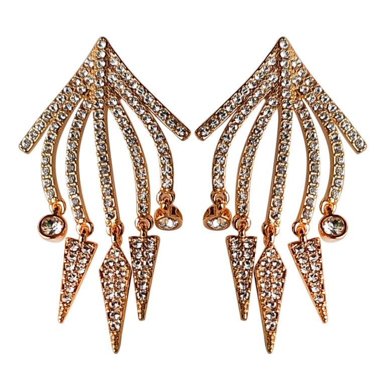 Stone Line Hanging Earring