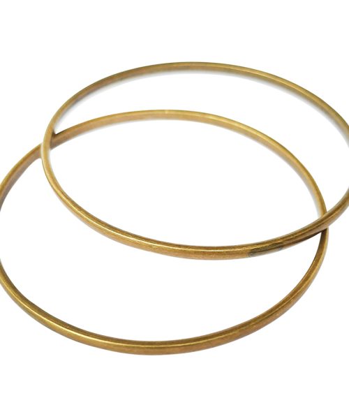 Plain Bangle (Gold / Rose Gold / Silver)