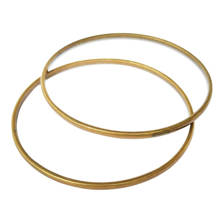 Plain Bangle (Gold / Rose Gold / Silver)