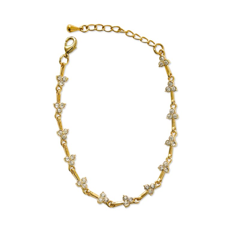 Three Stone Dainty Bracelet (AM)