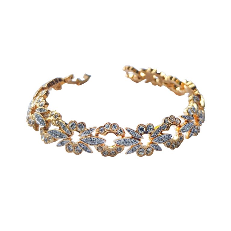 Broad Flowery Bracelet / Offer