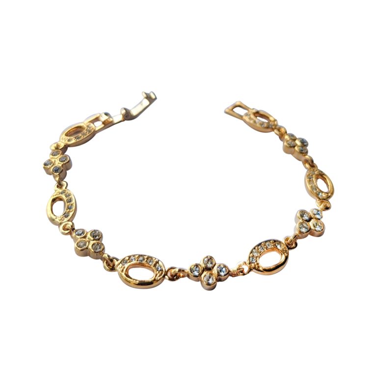 Oval Shap & Round Stone Bracelet / Offer