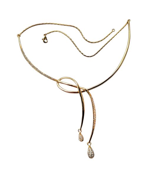 Metal & Stone Necklace