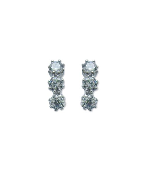 Three Stone Signature Earring
