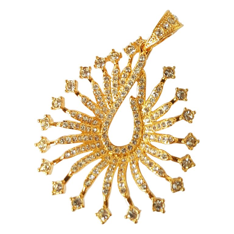 Stone Pendant With White Stones / Offer