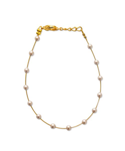 Swarovski Pearl Stop Wire Bracelet