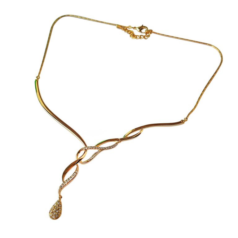 Simple Dainty Teardrop Necklace(KM)