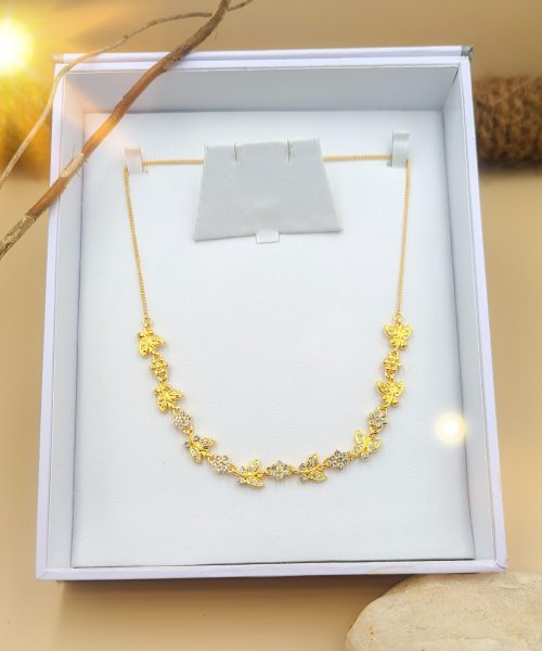 Butterfly Choker Necklace