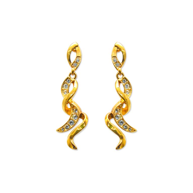 Metal Twisted Earring