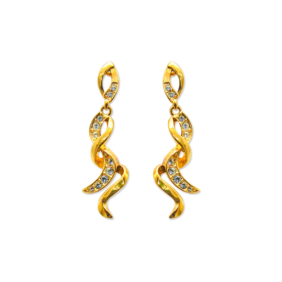Metal Twisted Earring