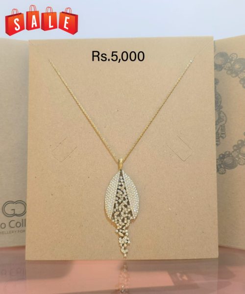 Long Stone Pendant Necklace - Offer