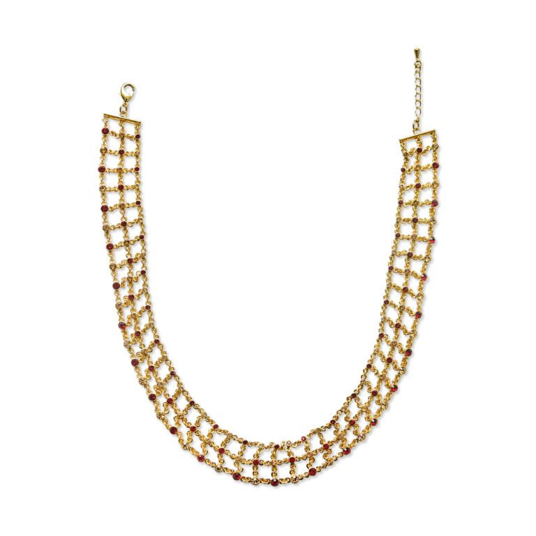 Classic Stone Choker Necklace (W)