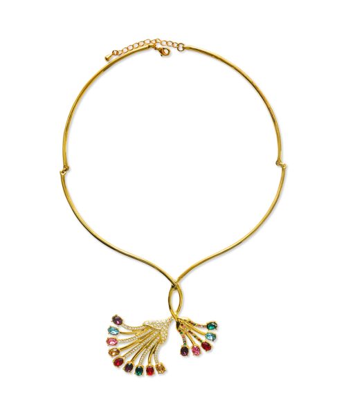 Multicolour Stone Necklace - Offer