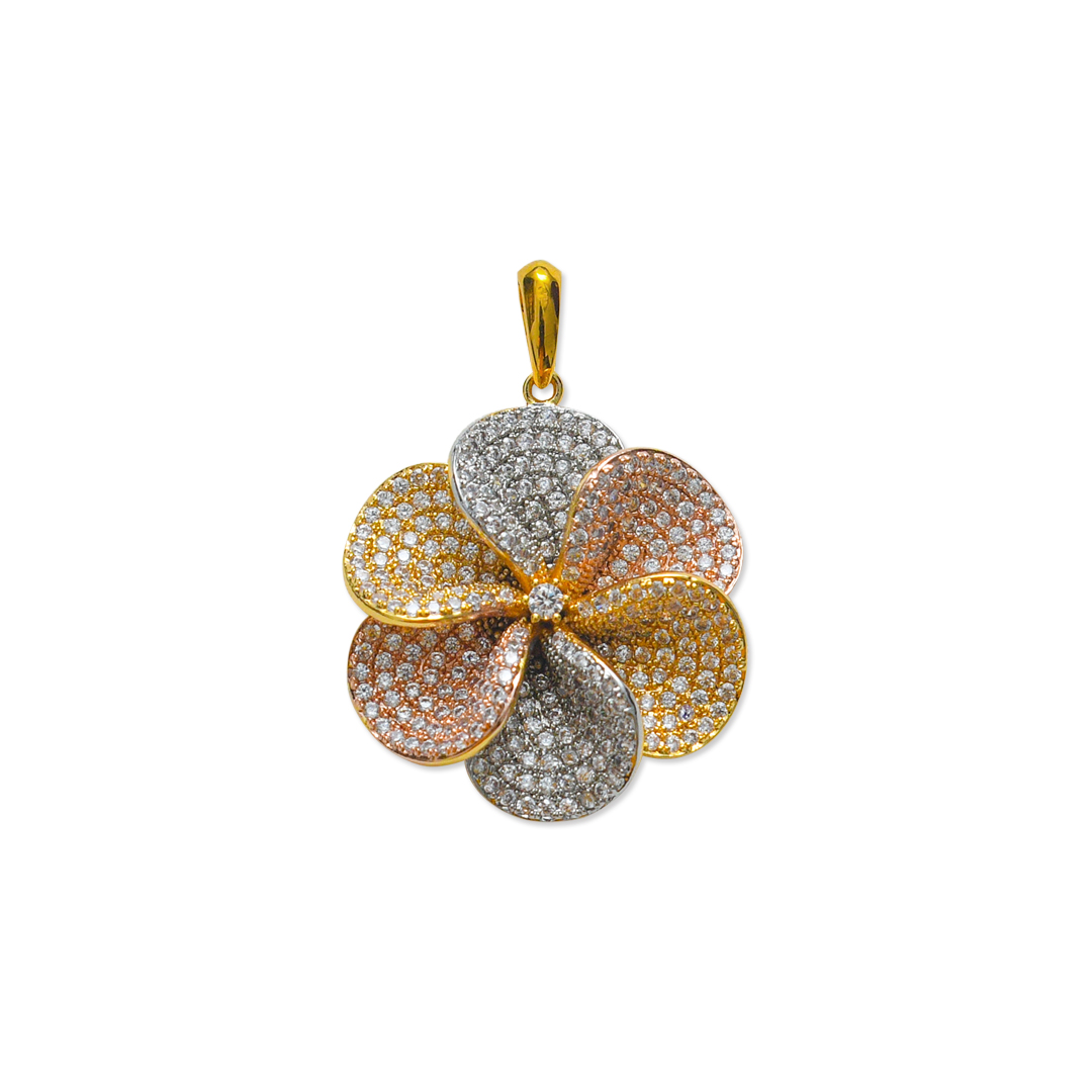 Hawaiian Flower Pendant