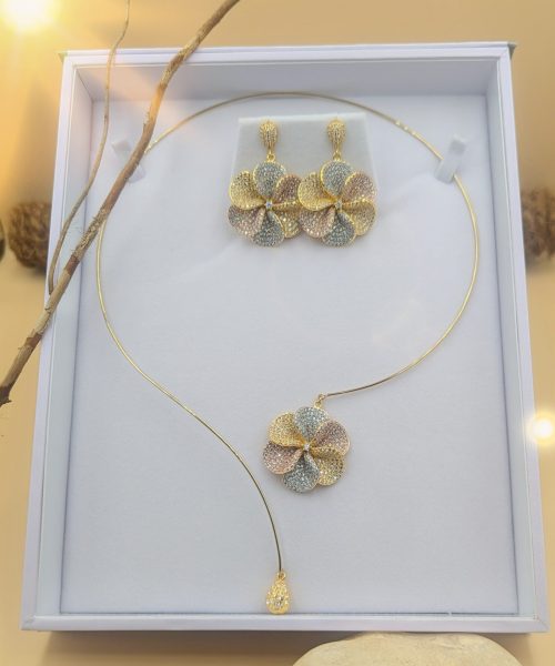 Hawaiian Flower Front Open Set