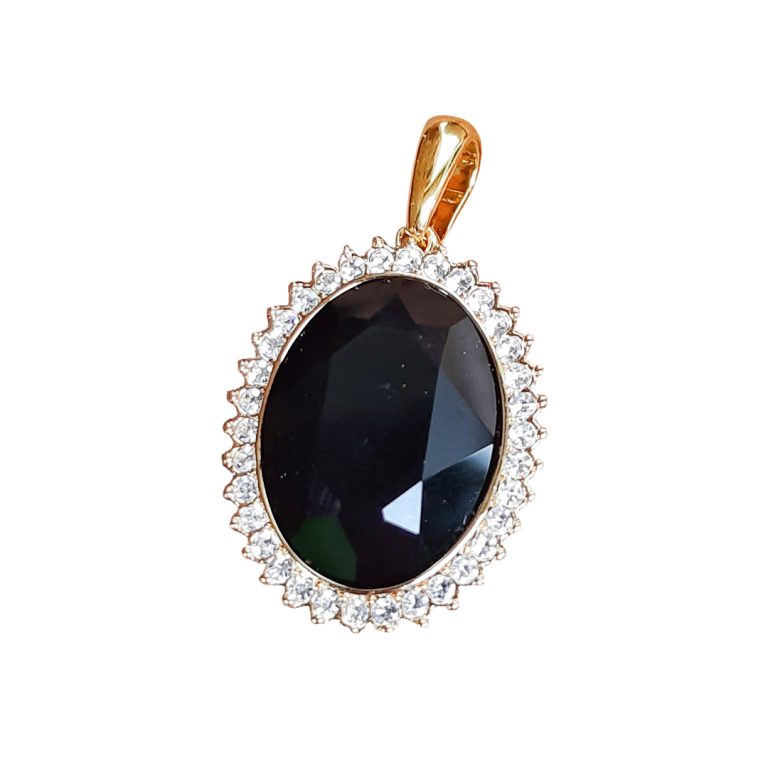 Vintage Coloured Stone Pendants