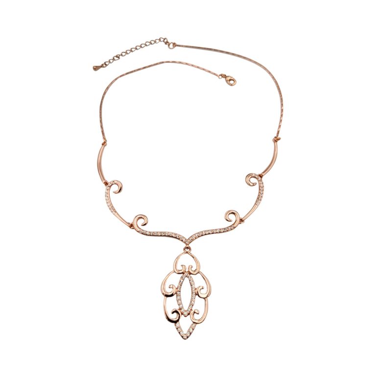 Metal & Stone Classic Necklace