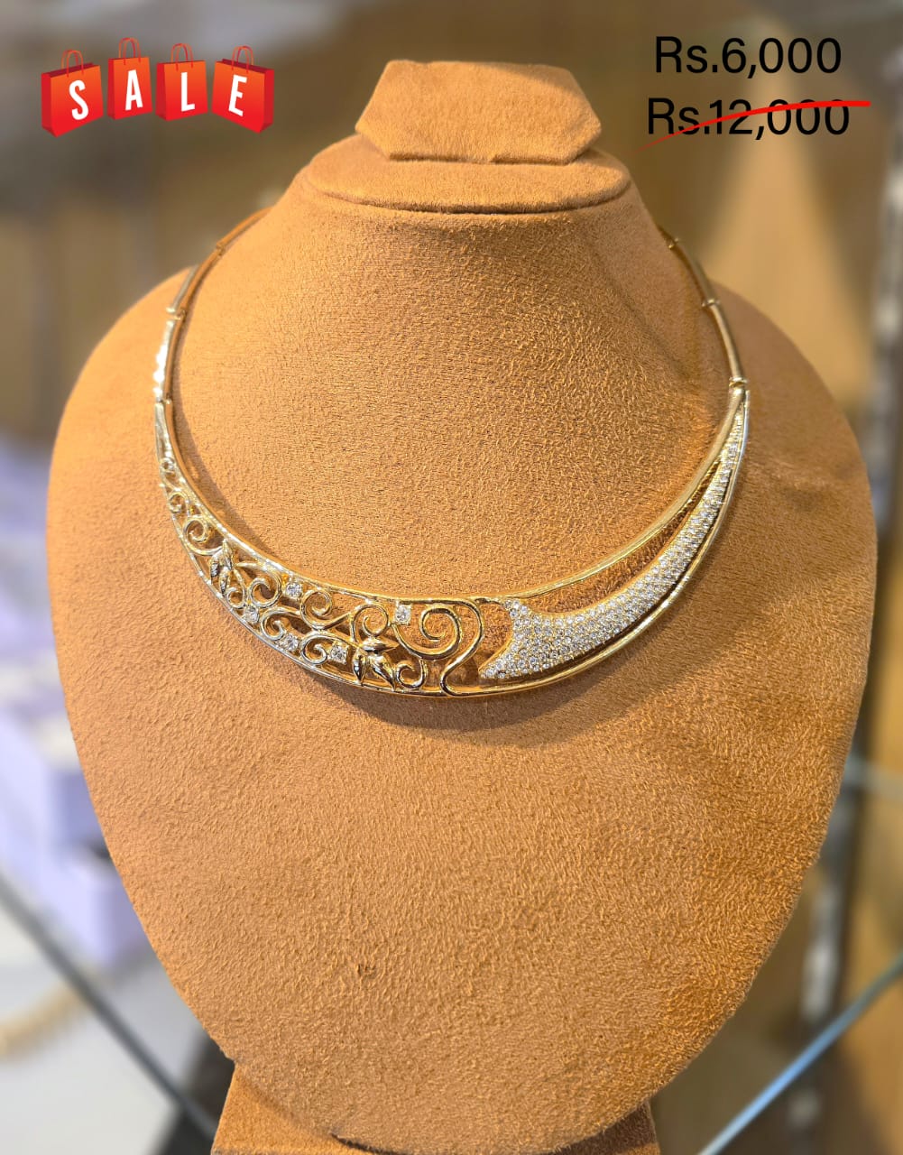 Fretwork Necklace - Offer - Image 2