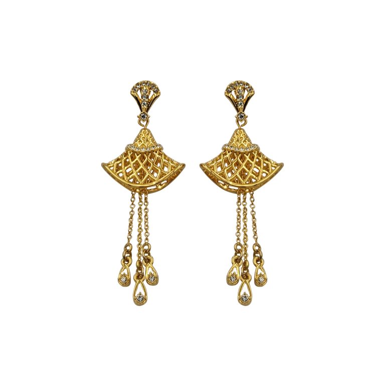 Drop Bell Tassel Earring