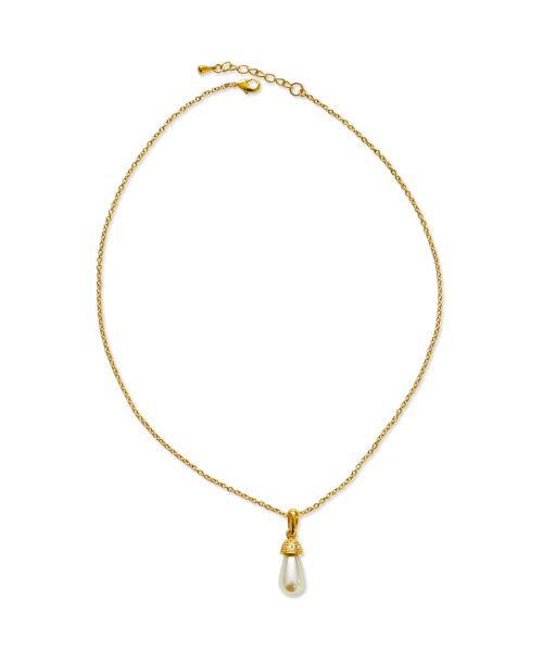 Pearl Teardrop Necklace Set
