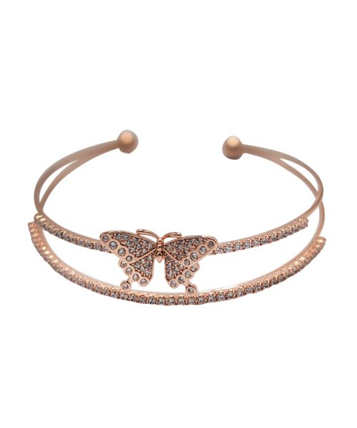 Fancy Stone Butterfly Bangles