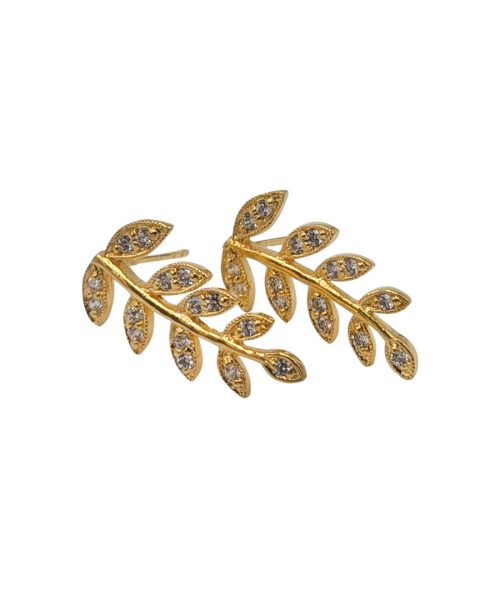 Signature Leaf Earrings