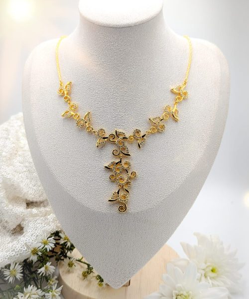 Veronique Spiral Necklace