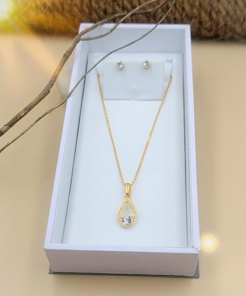 Luxe Dazzling Stone Droplet Gift Set
