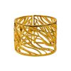 Intricate gold cuff bangle Sri Lanka