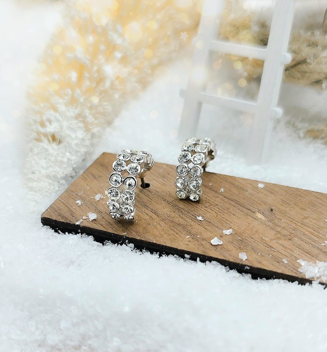 Two Line Stone Silver Gypsy - Image 3