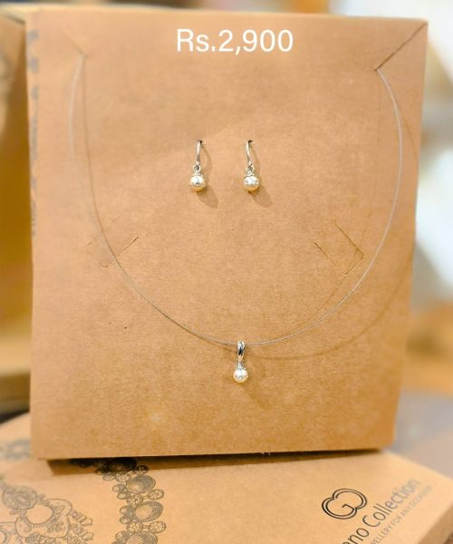 Round Pearl Hook Earring & Pendant Wire Gift Pack