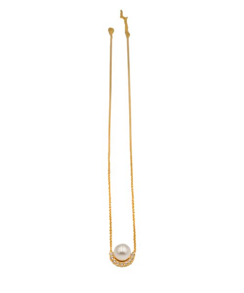 Moonlit Charm Pearl Necklace