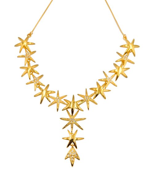 Twinkle Trail Star Necklace