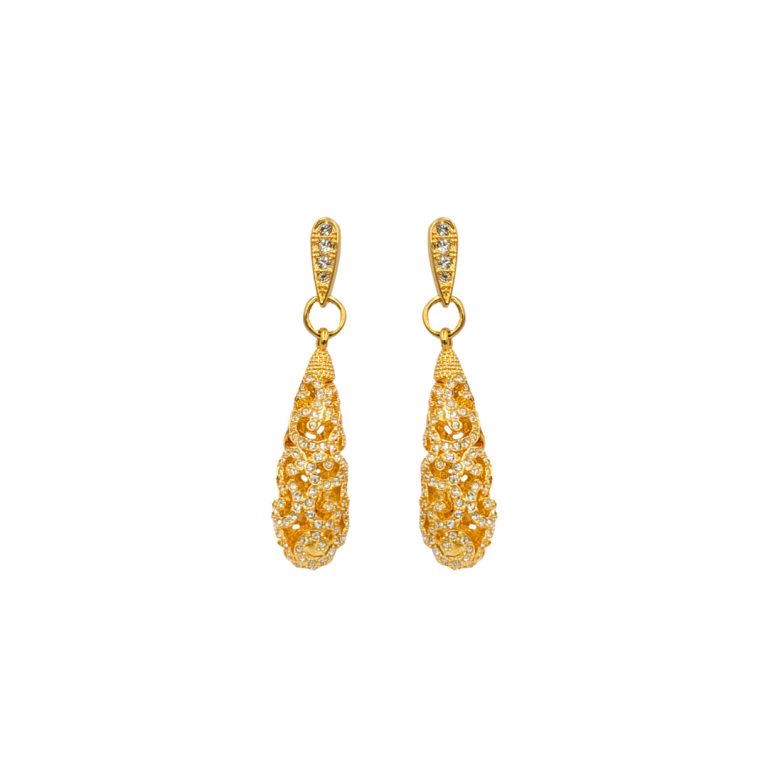 Spiral Globe Earring