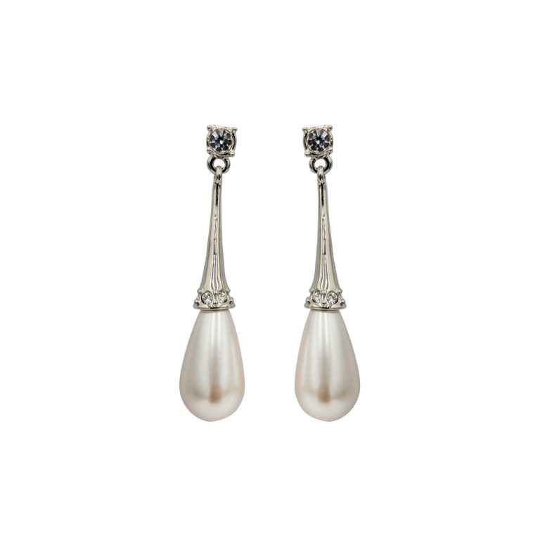 Serene Pearl Teardrop Earring
