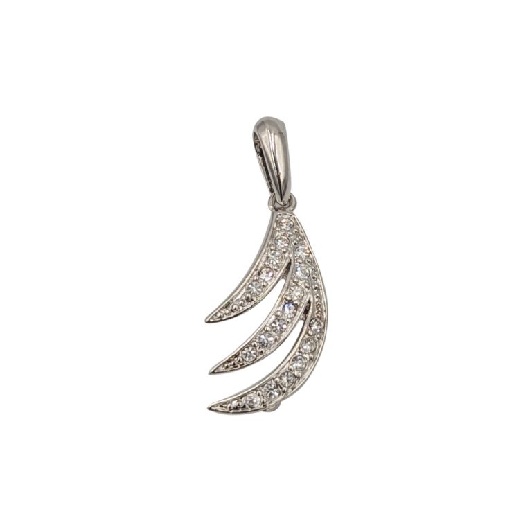 Curved Stone Line Pendant