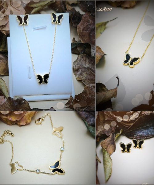 Black Shell Cute Butterfly Fancy Collection