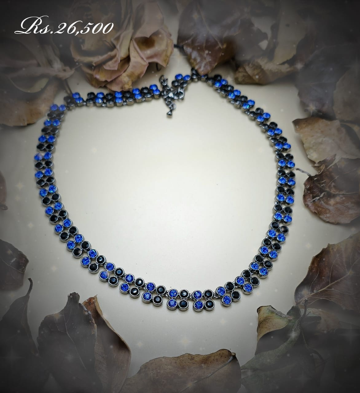 Four Stone Square Necklace & Earring - Image 8