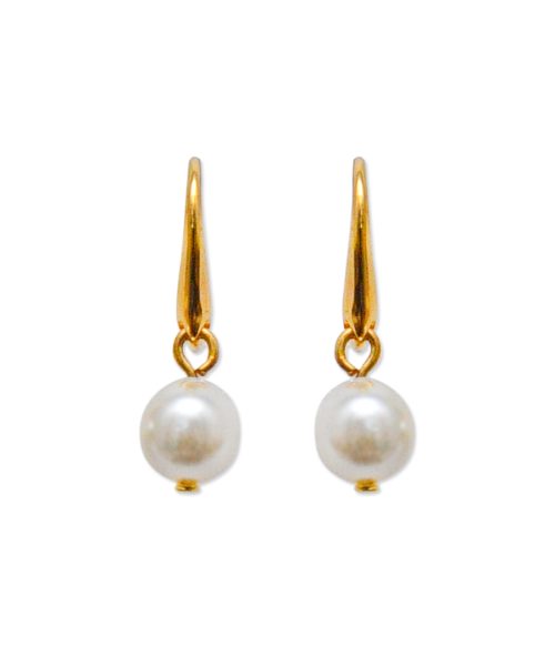 Signature Pearl Hook Earring