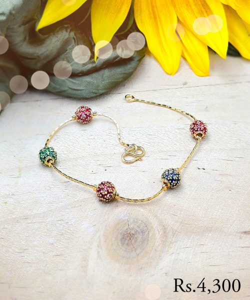 Baroque Enamel Bracelet