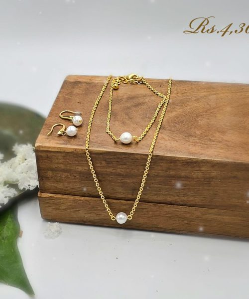 Dainty Single Rice Pearl Collection