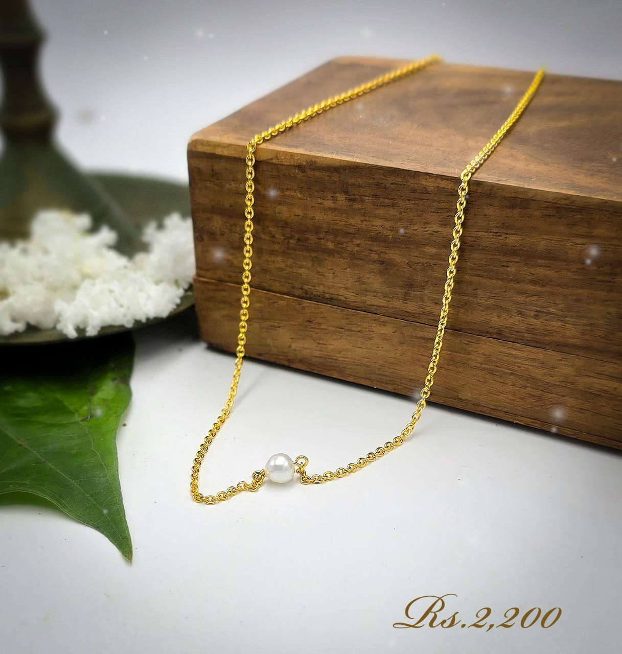 Dainty Single Rice Pearl Collection - Image 4