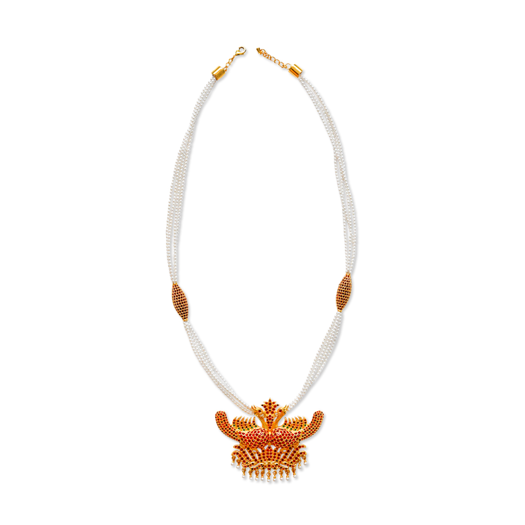 Traditional Hansa Puttuwa Maharani Necklace