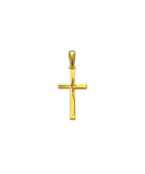 Metal Cross Pendant Necklace