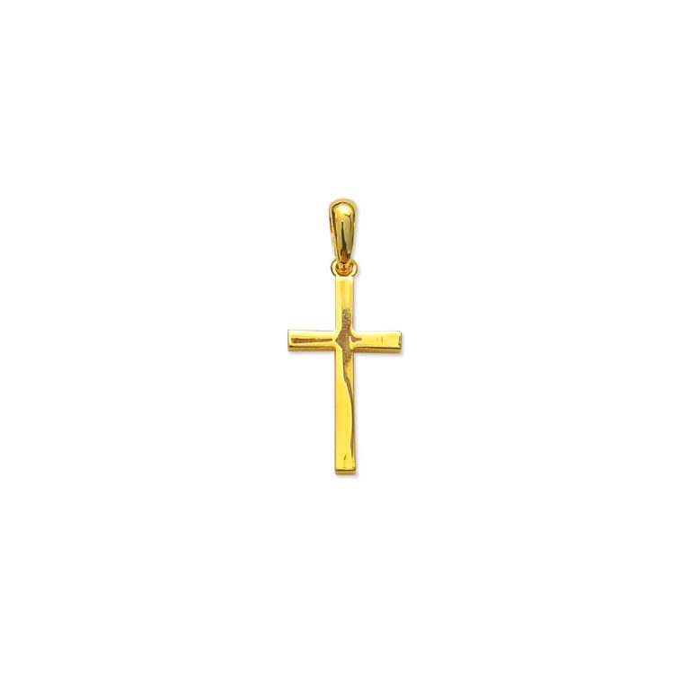 Metal Cross Pendant Necklace
