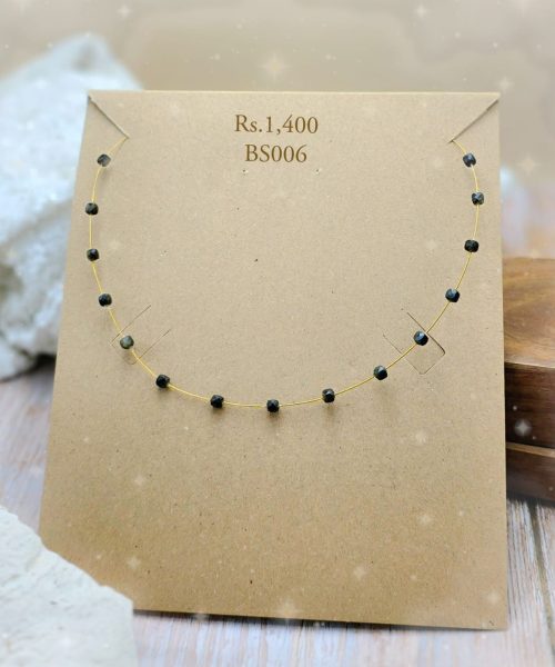 Bead Stop Wire Necklace