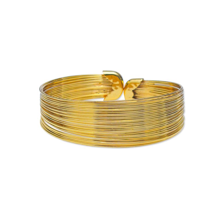Multi Wire Cuff Bangle