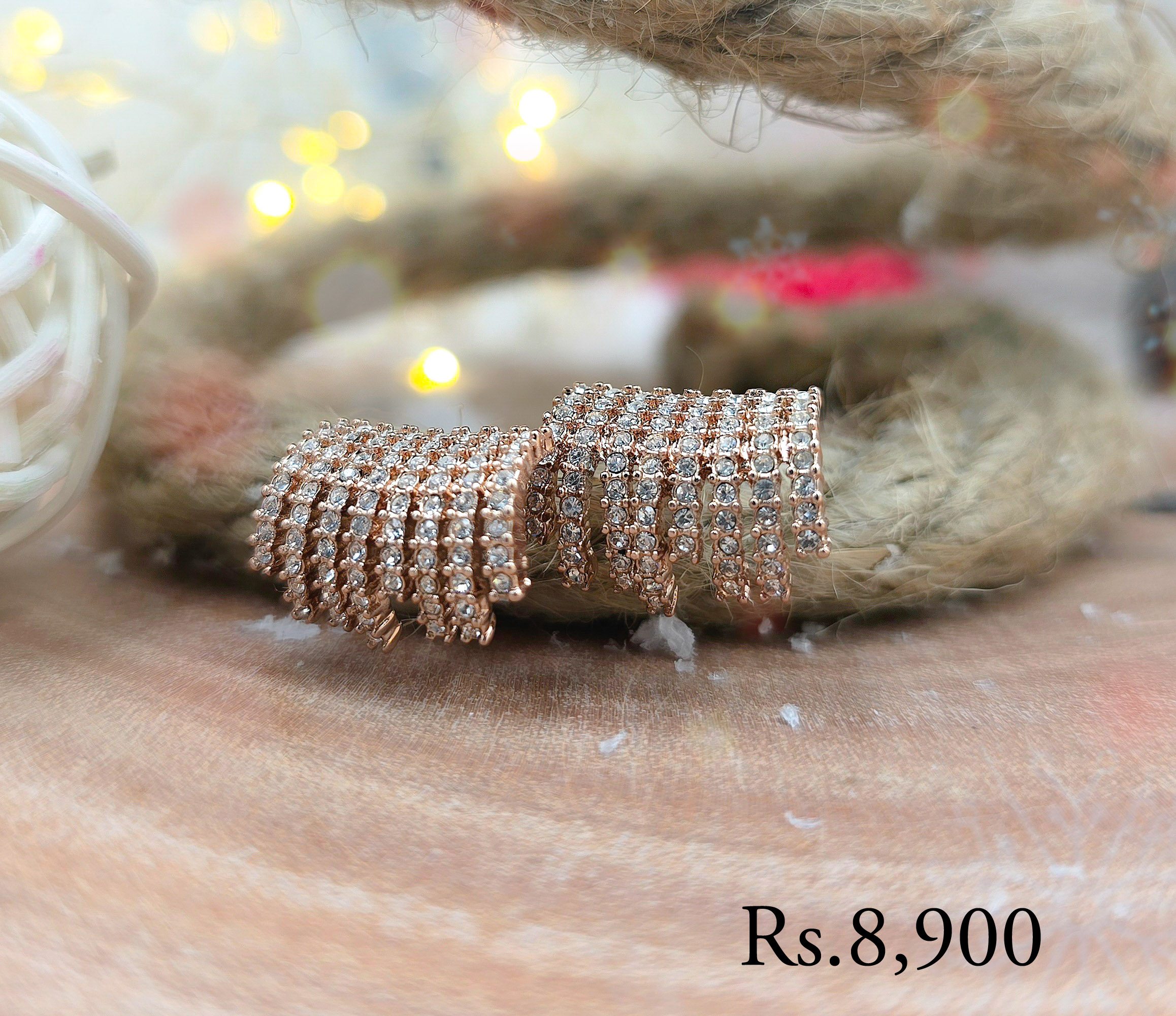 Luxury Cubic Zirconia Stud Earring-CC - Image 4