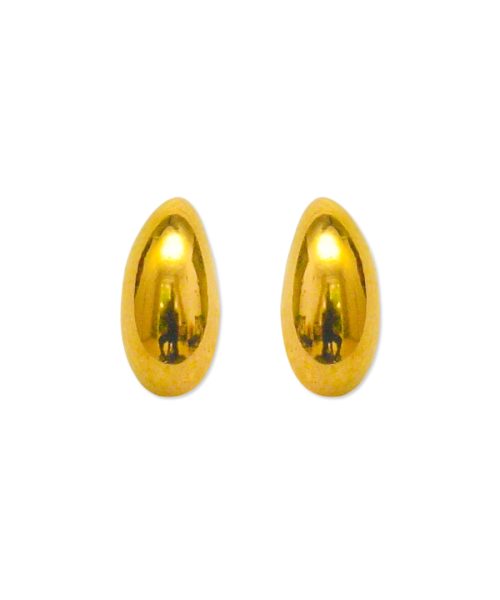 Minimalist Drop Hoop Earring